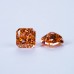 Orange Color Crushed Ice Cut Cubic Zirconia 