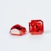 Padma Red Crushed Ice Cut Cubic Zirconia 