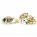 Canary Yellow Crushed Ice Cut Cubic Zirconia 