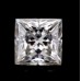 GH Color Princess Cut Created Moissanite Loose Gemstone