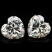 I-J Color Heart Cut Created Moissanite Loose Gemstone