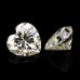 I-J Color Heart Cut Created Moissanite Loose Gemstone