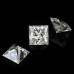 I-J-K Color Princess Cut Created Moissanite Loose Gemstone