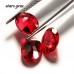 Oval Shape Lab Grown Ruby Gemstone