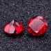 Round Shape Lab Grown Ruby Gemstone