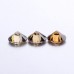 Champagne Color Round Shape 1 Carat 6.5mm VS Clarity Created Moissanite Loose Gemstone