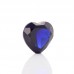 12x12mm Heart Shape Blue Color Lab Grown Sapphire Gemstone
