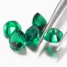 Cushion Shape Lab Grown Emerald Gemstone