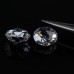 DEF Color Round Shape Double Rose Cut  Created Moissanite Loose Gemstone