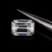 DEF White Color Octagon Emerald Cut  Created Moissanite Loose Gemstone